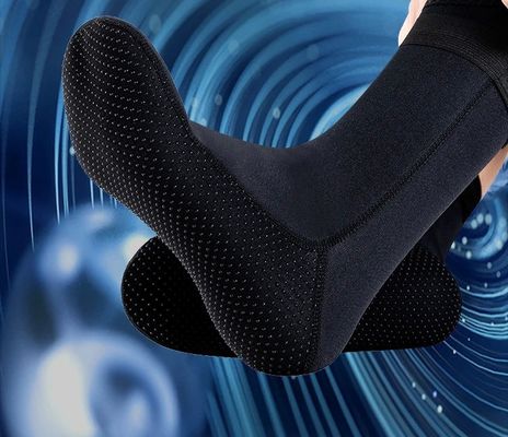 Calcetines de agua de caucho de cloropreno antideslizante para mujeres hombres impermeables Natación Buceo