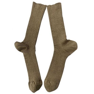 Diario de espesor estándar de cáñamo natural Calcetines de mujer de hilo de cáñamo y seda