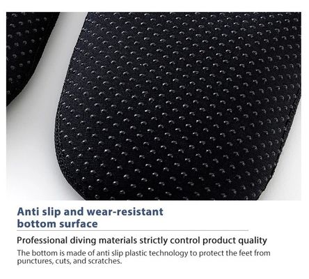 Calcetines de agua de caucho de cloropreno antideslizante para mujeres hombres impermeables Natación Buceo