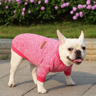 Camisetas de perro de punto de poliéster Suéteres para perros pequeños Vestidos de lujo Tipo de accesorio