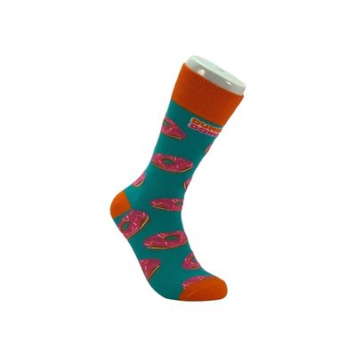Calcetines para hombres de tubo medio 80% algodón peinado 17% poliamida 3% spandex personalizado para el invierno