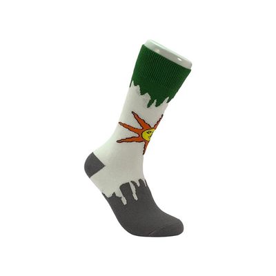 Calcetines para hombres de tubo medio 80% algodón peinado 17% poliamida 3% spandex personalizado para el invierno