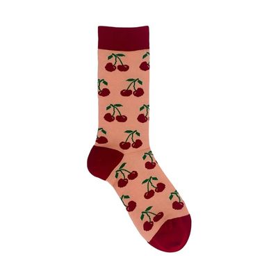 Mujeres Niñas Modas Regulares Tricotadas Calcetines de Invierno de Algodón