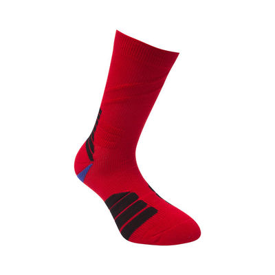 Hombres a medida Invierno Blanco Rojo Casual Baloncesto Calcetines deportivos largos con 50000 cantidad