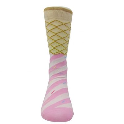 Mujeres Mujeres Medias de punto Jacquard Anillo de algodón Medias cálidas suaves y cómodas