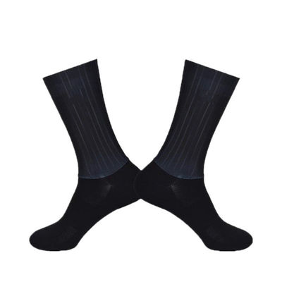 Calcetines de compresión para ciclismo aerodinámico de poliamida y spandex