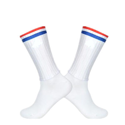 Calcetines de compresión para ciclismo aerodinámico de poliamida y spandex