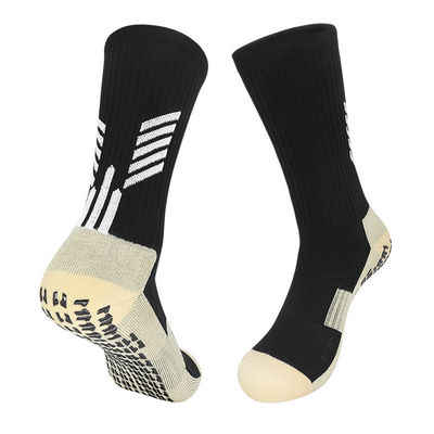 Calcetines de agarre deportivo personalizados para fútbol antiderrapante y mitigación de choques transpirables