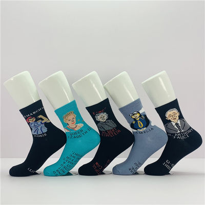 Moda de algodón personalizada Calcetines deportivos de equipo de mujeres Calcetines de estilo regular Calcetines diarios para ventas B2B