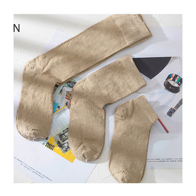75% Cáñamo 23% Poliamida 2% Spandex Calcetines de mujer Absorción de humedad y prevención de olores