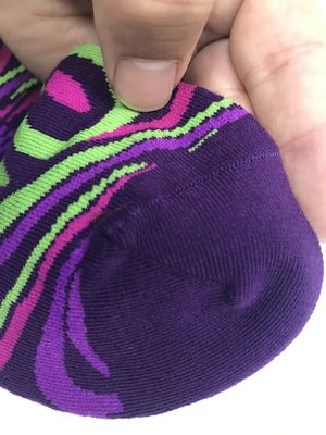 Calcetines de algodón peinados de invierno Festival colorido Loco divertido Impresión 360 hombres mujeres 5% Spandex