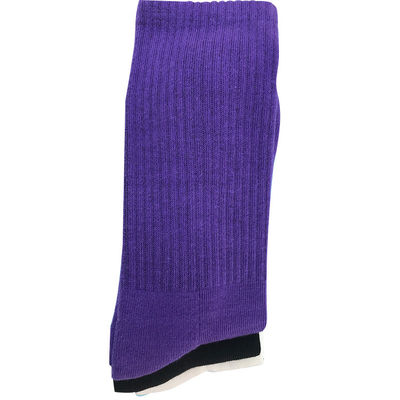 Medias calcetines deportivas de estilo Terry bajo el pie con logotipo de bordado de punto hecho a medida