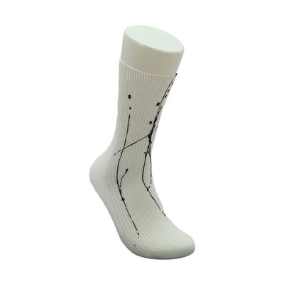 Calcetines de algodón de logotipo deportivo personalizado para hombres y mujeres Moda Calcetines de equipo de color plano