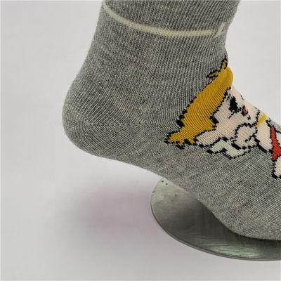 Rápido Seco Gris Deportivo Antideslizante Bebé recién nacido Niño Caliente dibujos animados Tipo lindo Calcetines de tobillo de punto