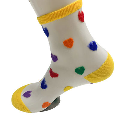 36-39 Calcetines de belleza de tamaño europeo personalizados Calcetines de encaje de verano sexy