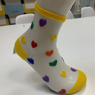 36-39 Calcetines de belleza de tamaño europeo personalizados Calcetines de encaje de verano sexy