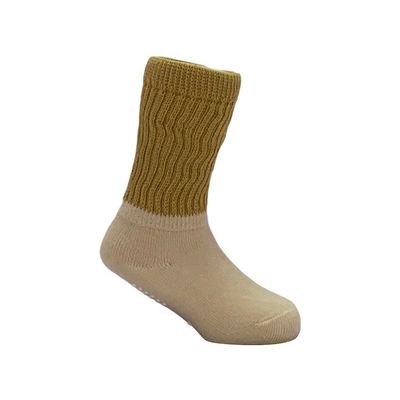 Calcetines largos de bebé de tobillo alto de punto con algodón transpirable
