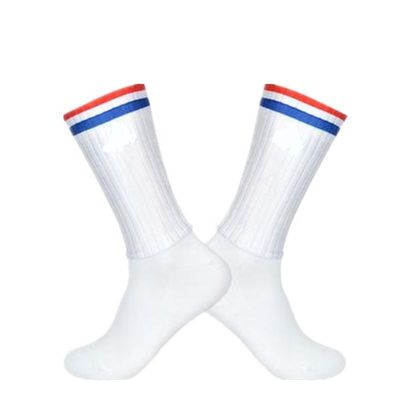 Calcetines de doble cilindro de color sólido personalizado calcetines deportivos antideslizantesLZ-22-RD005