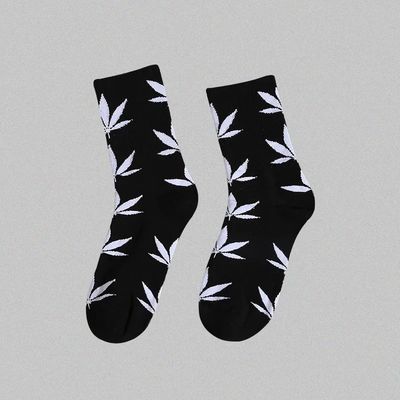 Calcetines de belleza de estilo regular para hombres Mujeres Unisex Rojo Azul de algodón Calcetines deportivos elásticos