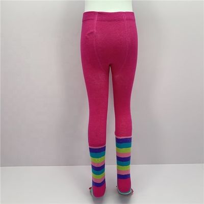Calcetines de bebé con patrón impreso 70%Cotón peinado 28%Polyester 2%Spandex Calcetines de lana de chicas