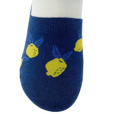 80% de algodón peinado 17% de poliamida 3% de spandex calcetines invisibles personalizados para hombres y mujeres