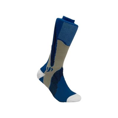 Pintura azul rosa patrón calcetines deportivos antideslizantes LZ-20-SQ001-2