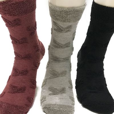 Calcetines termales de invierno para hombres Calcetines de punto gruesos y cómodos con patrón de impresión