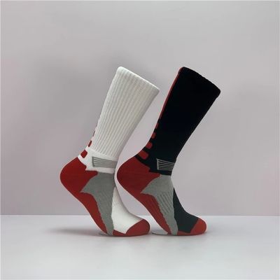 Calcetines de compresión para hombres y mujeres Material de algodón Impresión de logotipo personalizado Tamaño 39-41