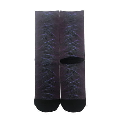 Calcetines de sublimación antideslizante con impresión personalizables y cómodos