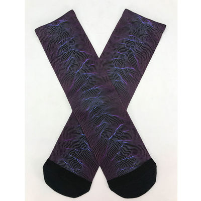 Calcetines de sublimación antideslizante con impresión personalizables y cómodos