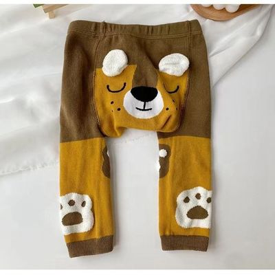 Calcetines para bebés cómodos con orejas 3D y dibujos de animales en algodón grueso
