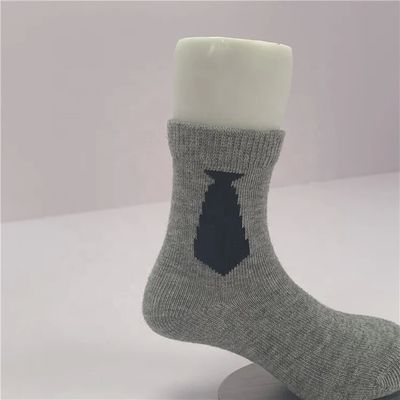 Calcetines para niños pequeños de algodón de punto transpirable corbata seca rápida con barba grande patrón antideslizante