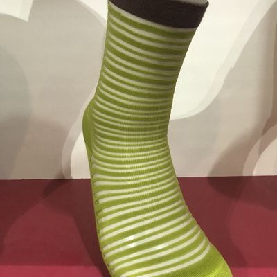 Calcetines de vidrio de punto cómodos de algodón de nylon para mujeres Logotipo personalizado OEM 35-40 Tamaño de mujer