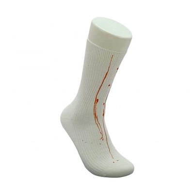 Calcetín de hombre a medida con tinta diaria de diseño de arte respirable soporte de agarre 7 días pedido de muestra