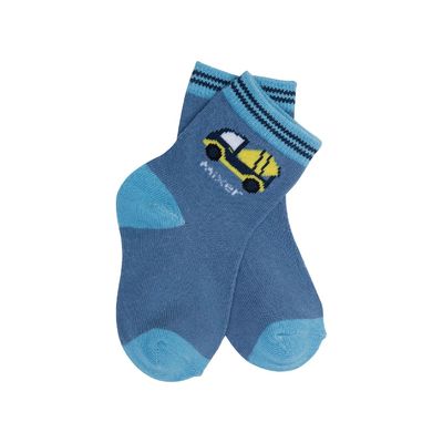 Calcetines de Invierno Antiderrapante Niña Bebé con Impresión Dinosaurica Bonita Tricotada Grasa y Caliente