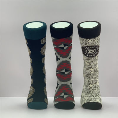 Métodos de impresión Impresión digital Calcetines de punto de otoño 70% algodón peinado 28% nylon 2% spandex