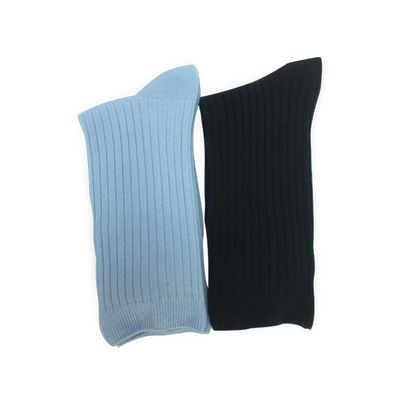 Método de tejido Calcetines de belleza de punto para mujeres 100% de algodón Calcetines de doble cilindro