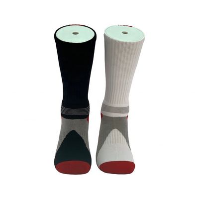 Calcetines deportivos personalizados de algodón con rodilla larga para adultos y jóvenes