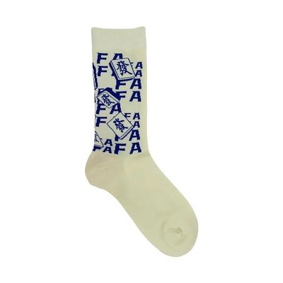 Calcetines de algodón Jacquard cómodos para mujeres con diabetes Respiradores y seguros Tamaño 39-42