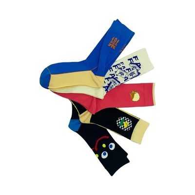 Calcetines de algodón Jacquard cómodos para mujeres con diabetes Respiradores y seguros Tamaño 39-42