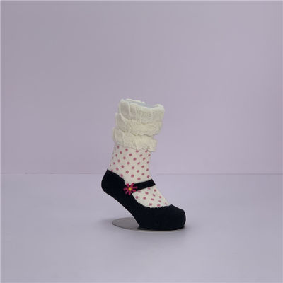 Bebé bebé personalizado de Navidad calcetines de rufo grande para niños calcetines de belleza de estilo popular