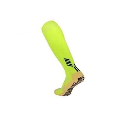 Calcetines de compresión de agarre de poliéster de estilo regular para hombres para el fútbol largo