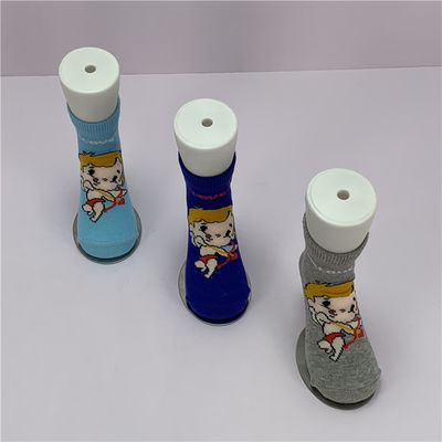 Calcetines para niños con buena elasticidad, respirables, lindos, antideslizantes, para bebés.