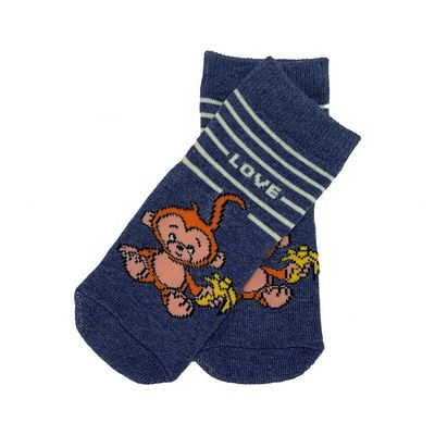 Calcetines de invierno de espesor estándar con tobillo de punto grueso Animales de dibujos animados para uso informal