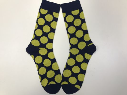 Logotipo personalizado Calcetines de impresión de moda hombres Calcetines de moda Método de tejido de punto asequible