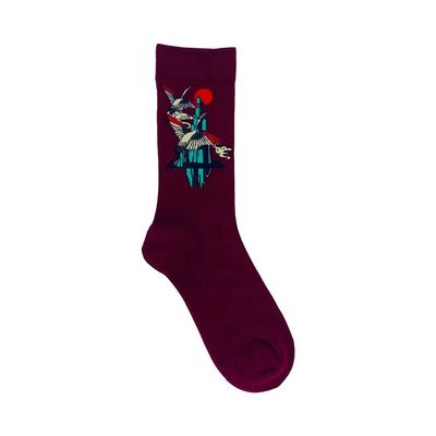 Calcetines de algodón personalizados hombres mujeres para deportes deportivos Invierno Calcetines cálidos de equipo Calcetines largos Largo del tobillo