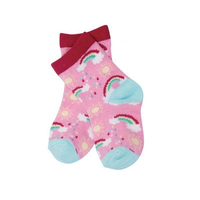Calcetines ecológicos para niños Calcetines de algodón sostenibles para niños pequeños sin impresión