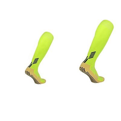 39-46 Calcetines de fútbol masculino de rodilla de alta compresión juvenil con tecnología transpirable