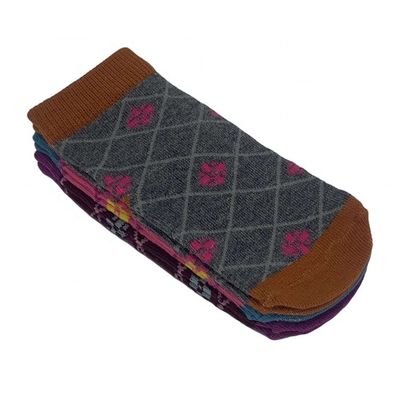Calcetines calientes de algodón para niños de espesor estándar