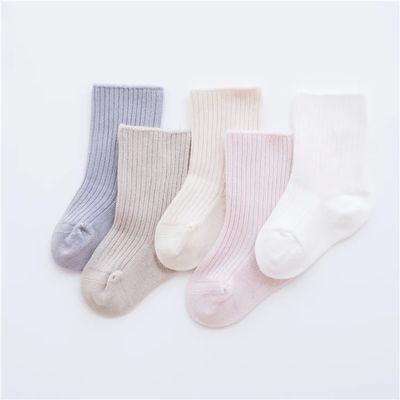 Calcetines de belleza de algodón suave Higroscópico de liberación de sudor Mujeres delgadas de bambú Ligero Calcetines de tripulación informal